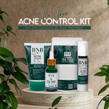 BNB Facial Kits Organic Tea Tree Acne Control 4 in 1