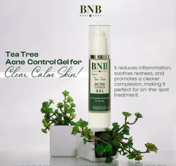BNB Facial Kits Organic Tea Tree Acne Control 4 in 1 - Image 5