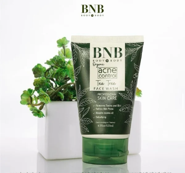 BNB Facial Kits Organic Tea Tree Acne Control 4 in 1 - Image 7