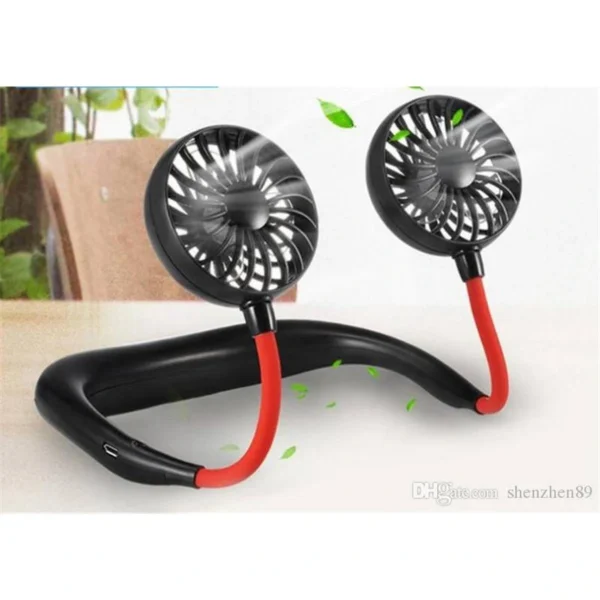 Portable Hanging Neck Fan for Kitchen, Travel & Outdoor - Image 5