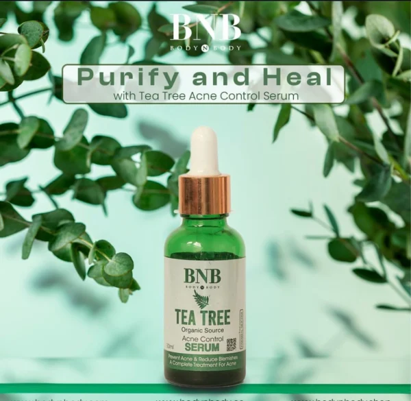 BNB Facial Kits Organic Tea Tree Acne Control 4 in 1 - Image 6