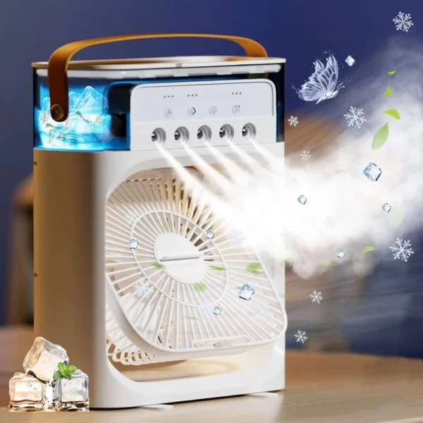 3 In 1 Desk Cooling Fan Spray Fan - Image 4