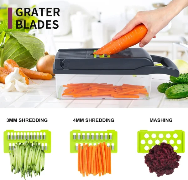 16 in 1 Vegetable Cutter - Image 5